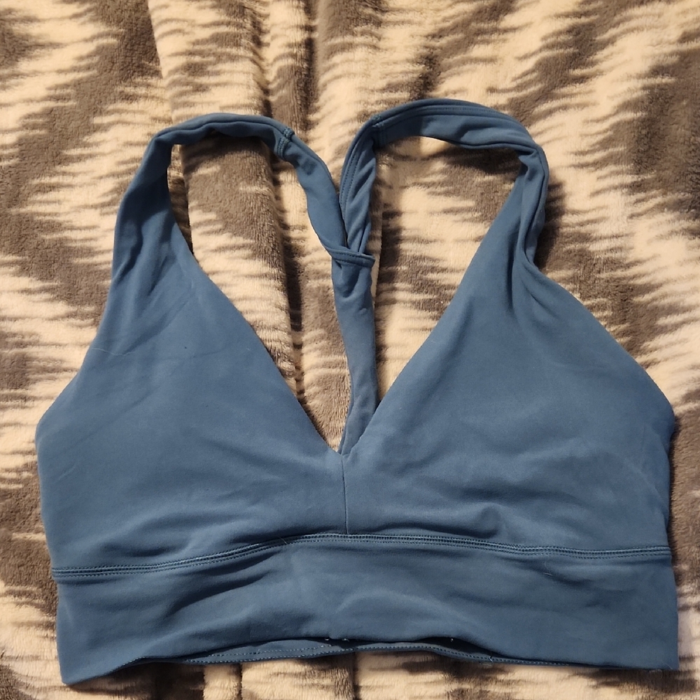 Athleta Blue Sports Bra